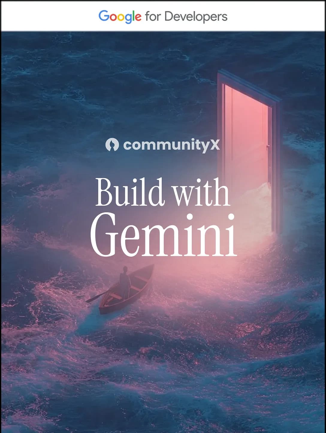BUILD WITH GEMINI @IMSEC banner