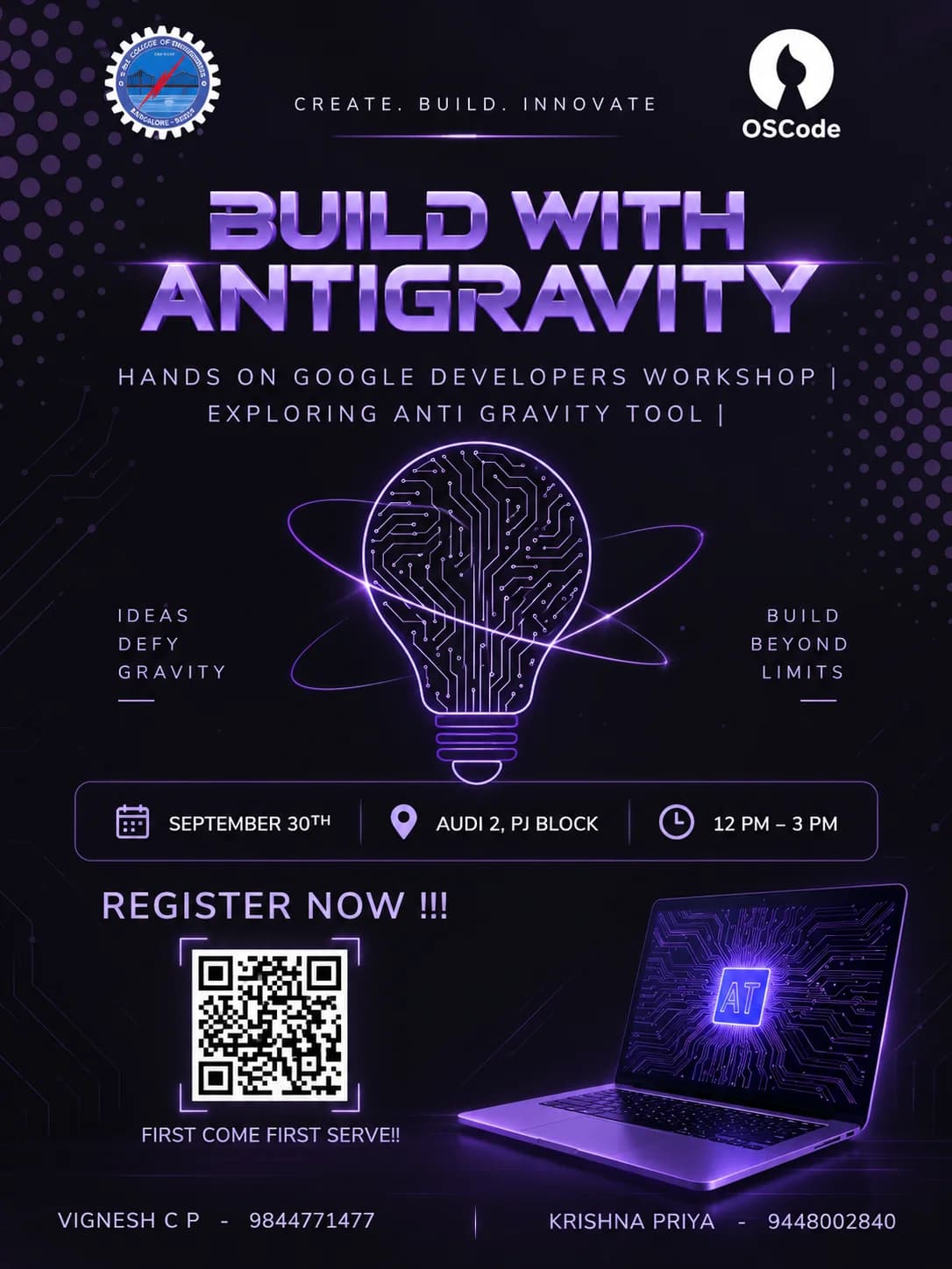 BUILD WITH ANTIGRAVITY AND GEMINI banner