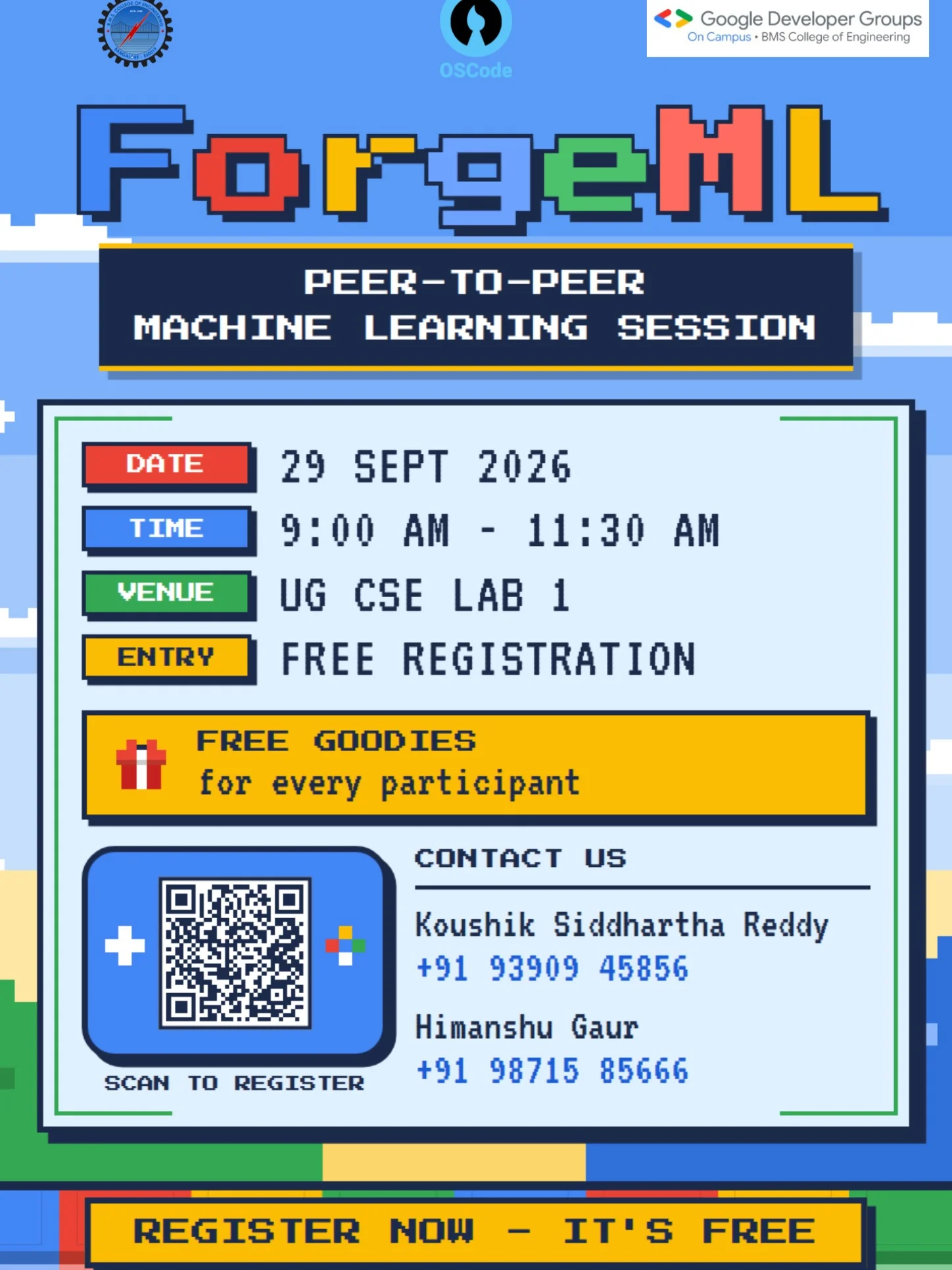 Machine Learning — P2P Session banner