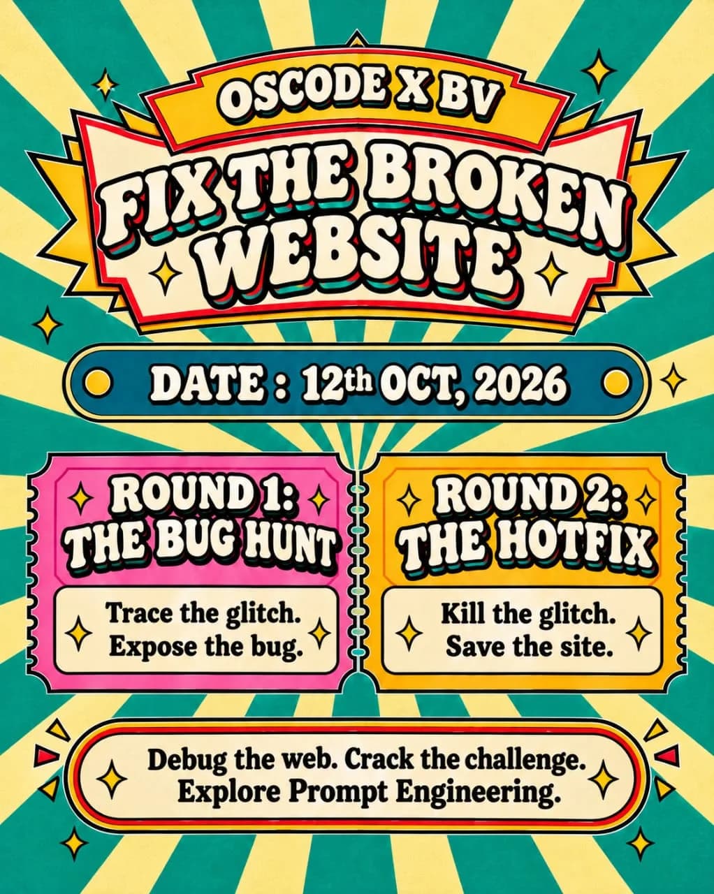FIX THE BROKEN WEBSITE