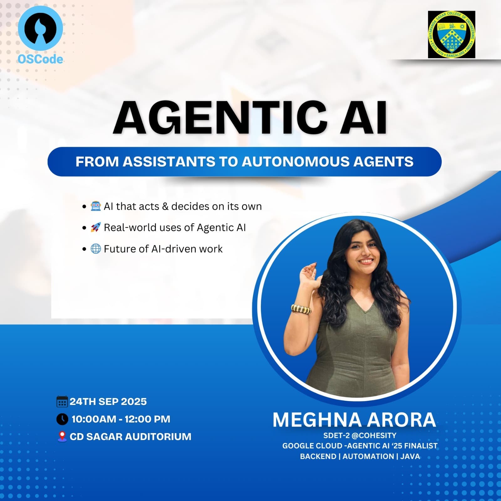 Agentic AI: From Assistants to Autonomous Agents banner